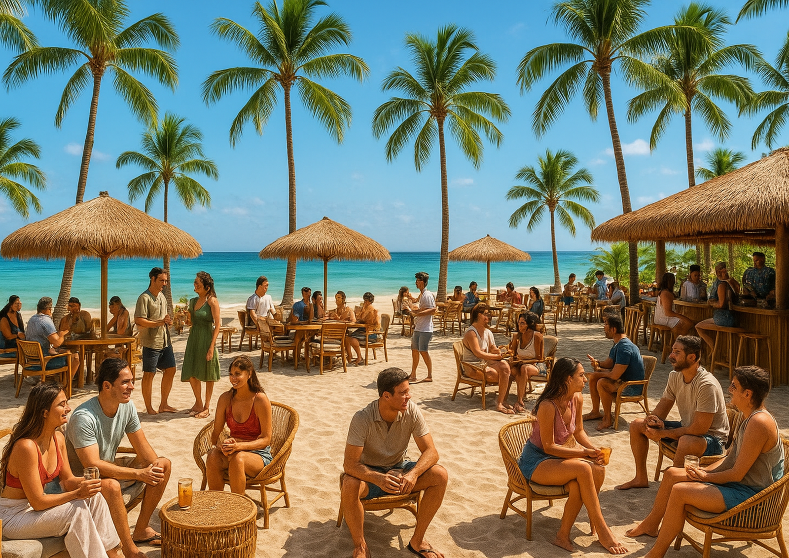 Nikmati suasana tropis di Jogja! Beach club pinggir pantai menawarkan pemandangan laut, musik chill, dan kuliner khas yang memanjakan.