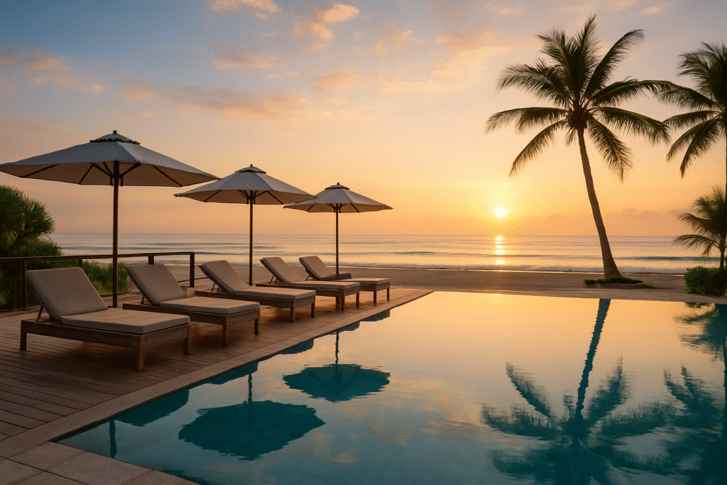 Habiskan Hari dengan Serunya Hangout di Beach Club Ala Liburan Tropis!