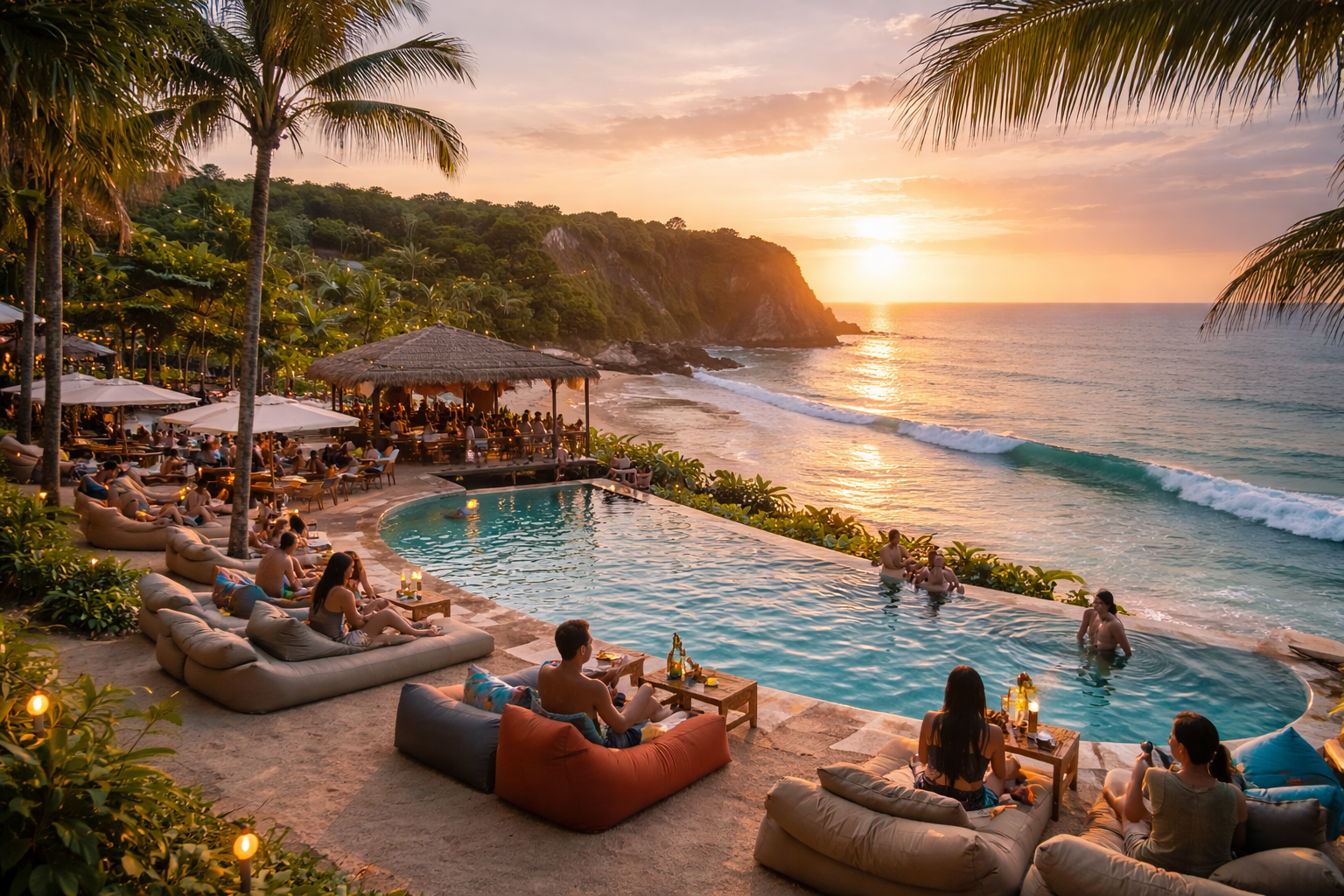 Beach Club di Jogja Terbaik untuk Hangout, Sunset, dan Staycation