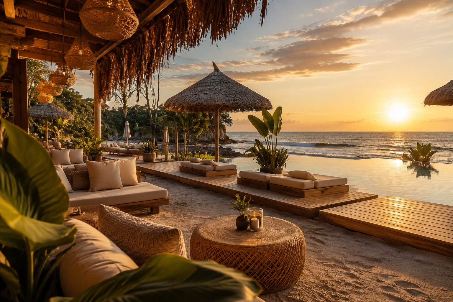 Beach Club Cozy di Yogyakarta dengan Konsep Tropis yang Instagramable